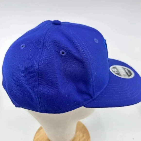 NEW New Era Los Angeles Dodgers Cap Original Fit 9FIFTY Snapback Dark Blue - Picture 4 of 7